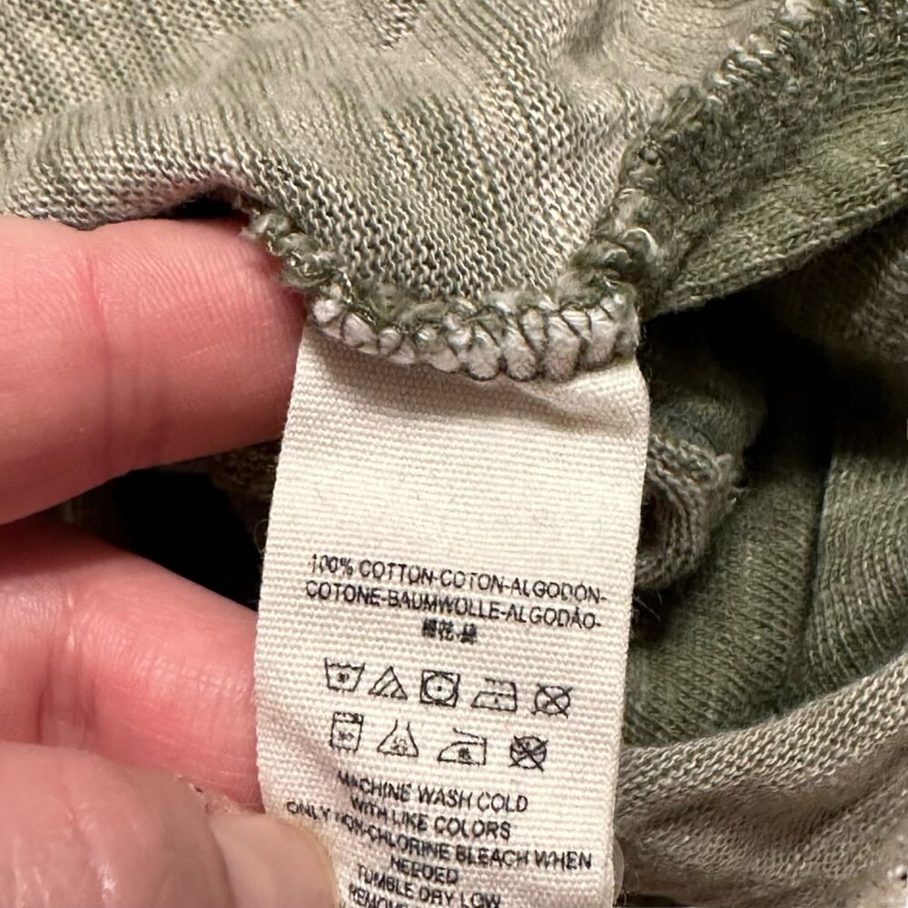 Free People Beach One Body Green Cowl Neck Cocoon Sweatshirt Size Small - Picture 5 of 7